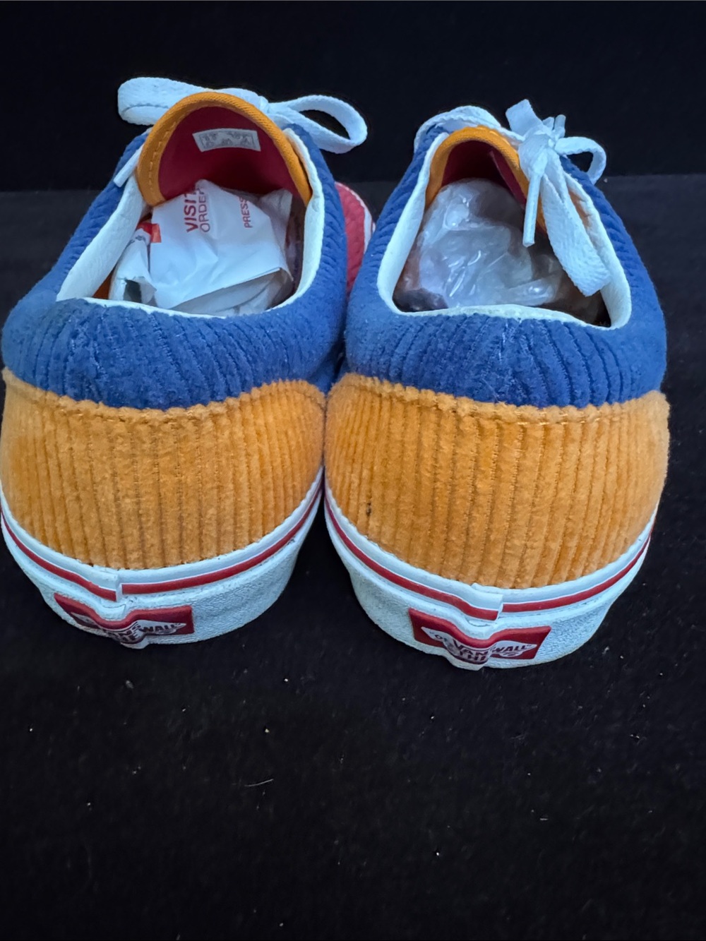 Vans Era 'Corduroy' fashion casual sneakers size 9 Mens size 10.5 Womens - Picture 3 of 7